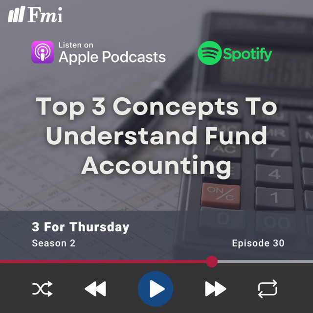 Top 3 concepts to understand fund accounting