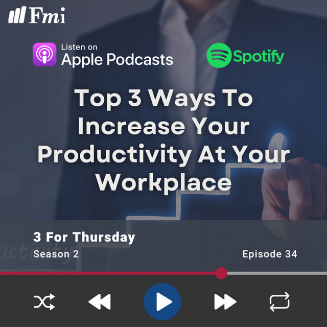 Top 3 ways to increase your productivity at your workplace